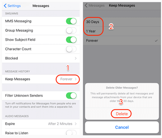 audio messages in imessage download