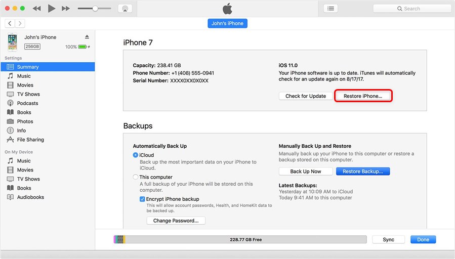 how to install driver software for iphone 5s