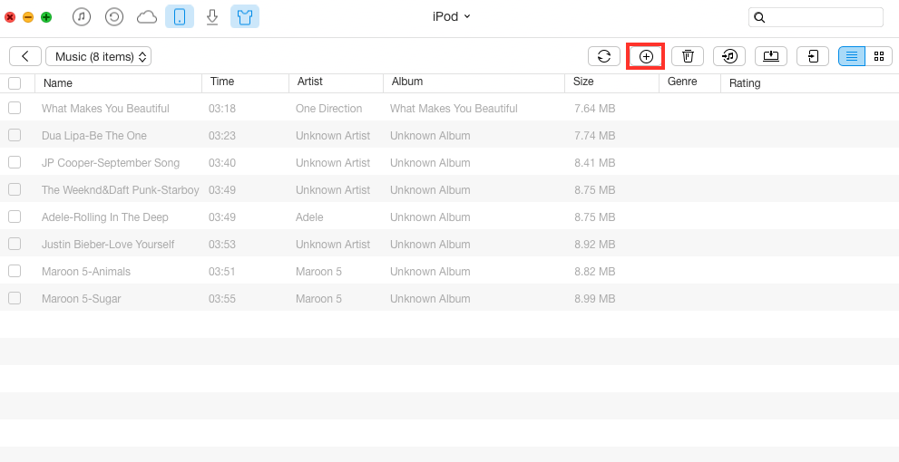 How to Transfer iPod Music without Syncing - Step 3