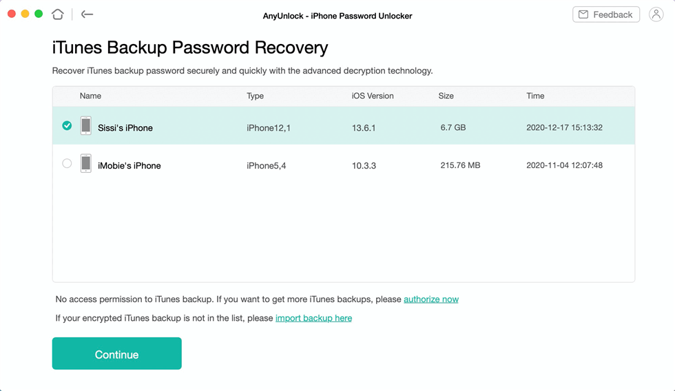 itunes password reset with email