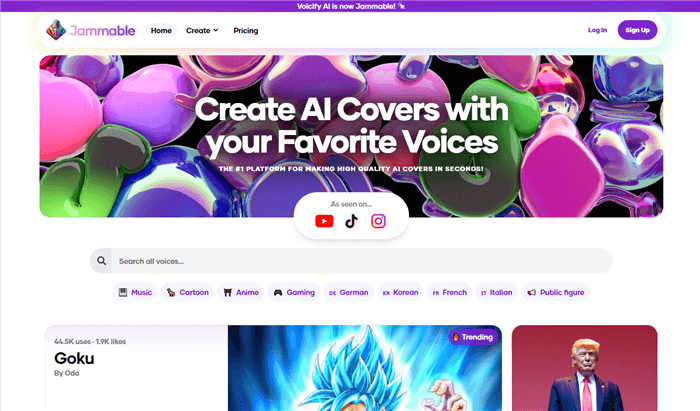 Jammable User Interface