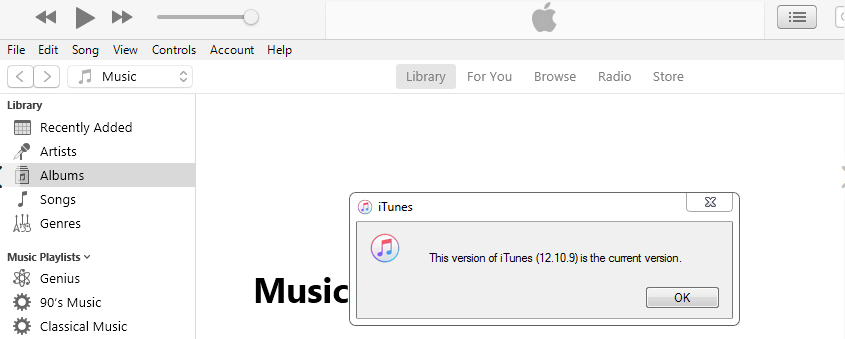 itunes latest version download windows 10