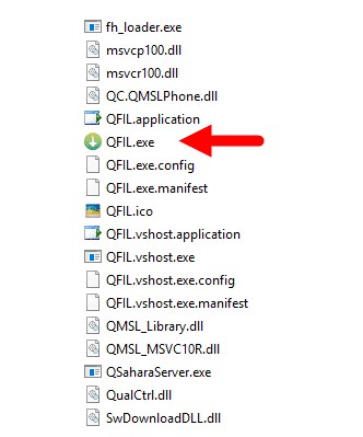 Launch QFIL Tool on PC