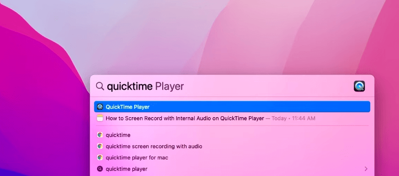 Launch QuickTime