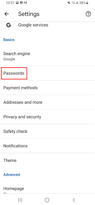 Locate Chrome Saved Passwords