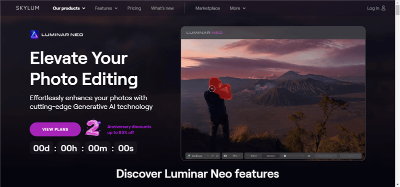 Official Website of Luminar Neo