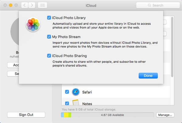 how do you export photos from mac to iphone