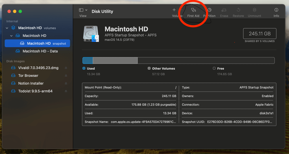 macOS First Aid