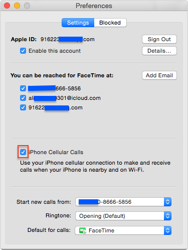 How to Make and Answer iPhone Calls on Your Mac – Step 2