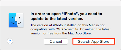 How to Make iPhoto Work Again in OS X Yosemite – Step 2