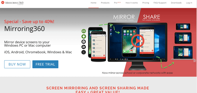 Mirroring360 Official Website