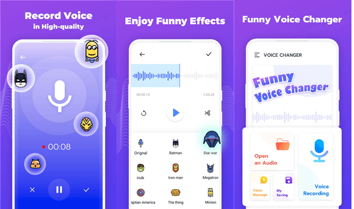 Mobile Voice Changer for Discord - Voice Editor