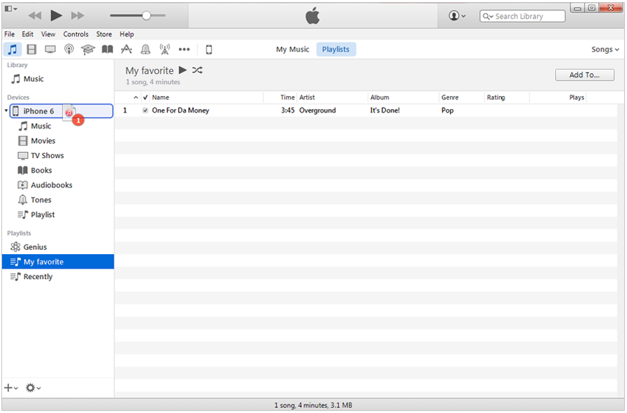 Copy Playlist to iPhone/iPad/iPod with iTunes 12