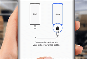Move Data to Samsung via USB Cable