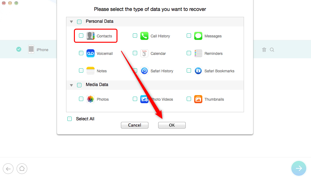 Download Contacts from iCloud Backup