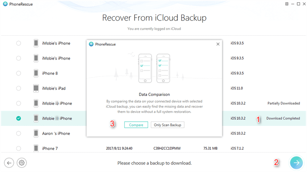 restore imessages from icloud on mac