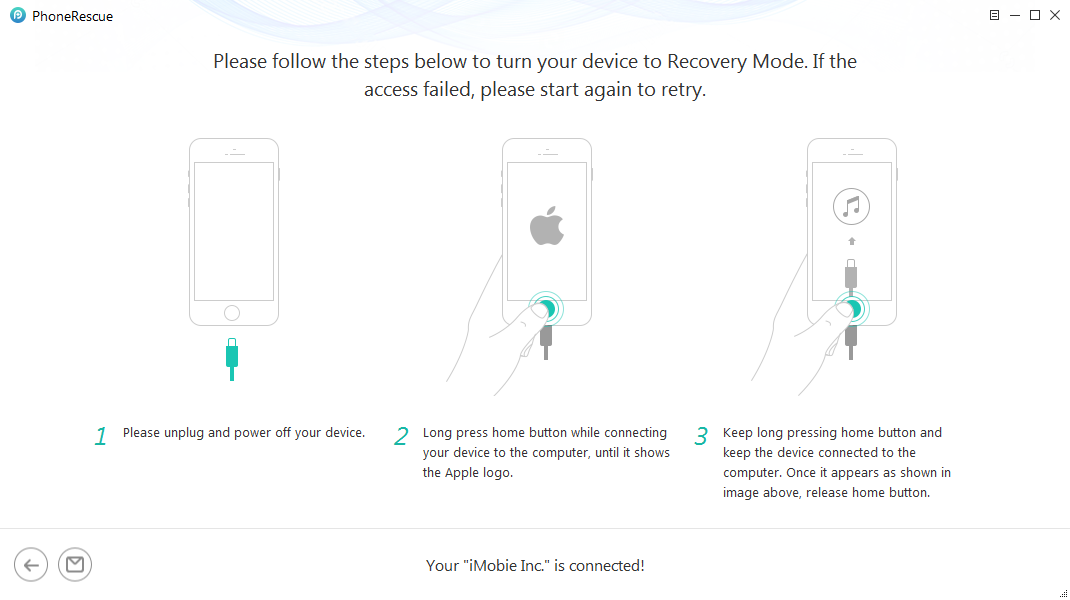 Put Your iOS Device into Recovery Mode