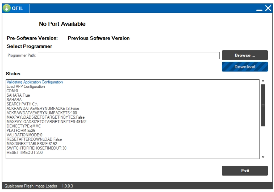 Using QFIL to Remove the FRP Lock