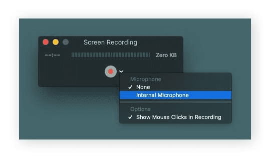 QuickTime Screen Recorder