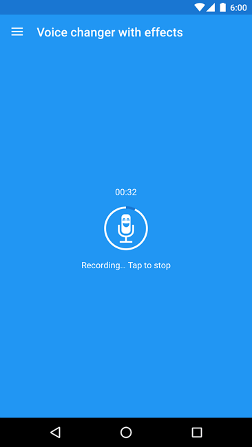 Record Your Voice Using the App