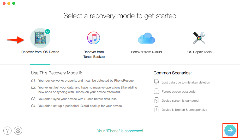 iphone data recovery without backup free