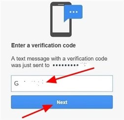 Recover Email Password via Verification Code