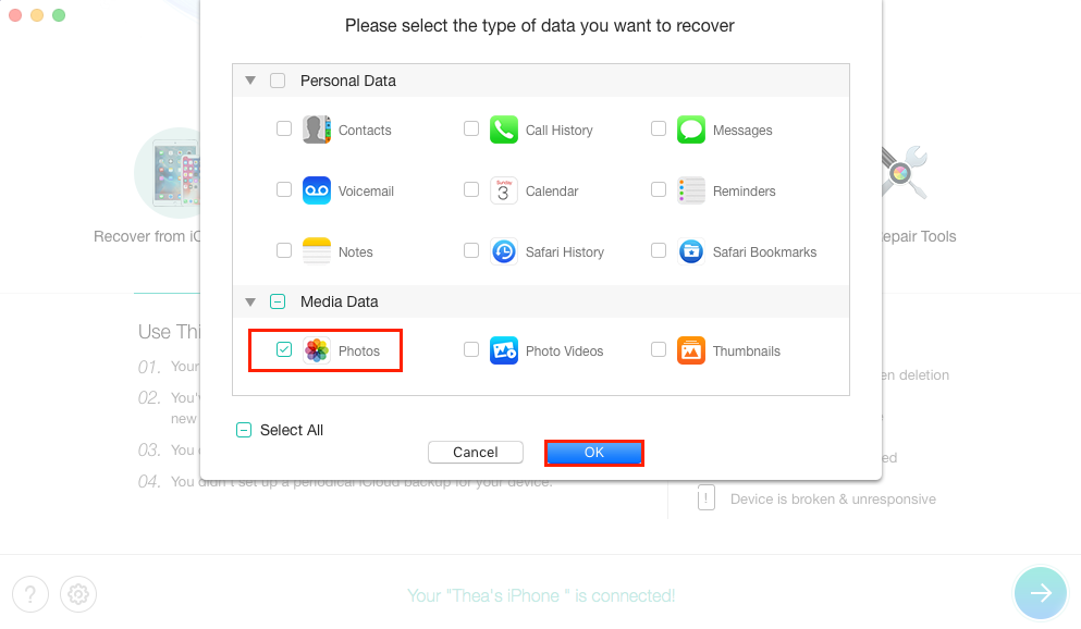 An Easy Way to Recover iPhone Photos after Restore without Backup