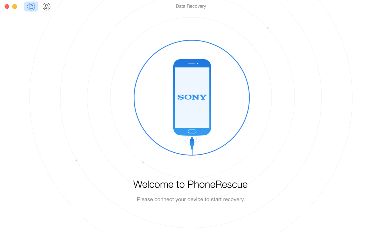 How to Retrieve Deleted Photos from Sony Xperia XA/XZ – Step 1