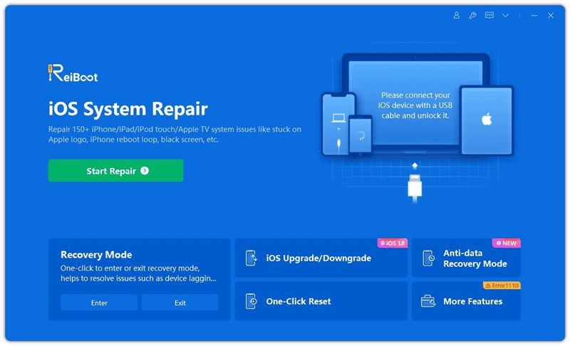 Reiboot iOS System Repair Tool