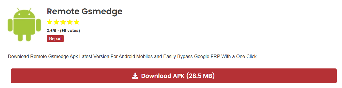 Download the Remote GSMEdge APK
