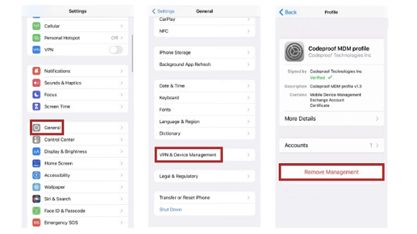 Remove Device Supervision from iPhone/iPad with Passcode