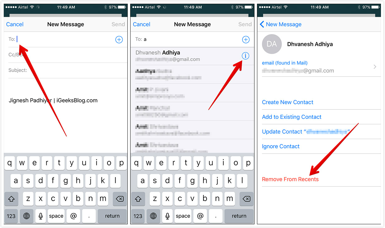 How to Remove Unwanted Email Suggestions from Mail App