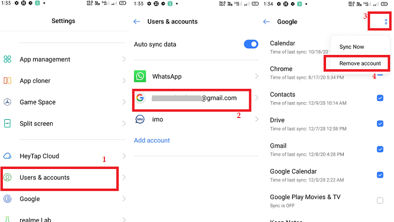 How to Remove a Google Account on Redmi Note 8 Pro | Not Factory Reset  