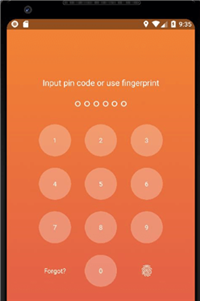 unlock pattern lock in android tablet