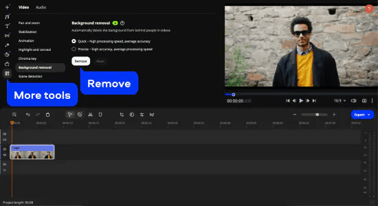 Remove Video Background