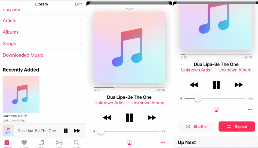 How to Repeat Song in Apple Music