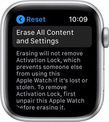 Reset Your Apple Watch