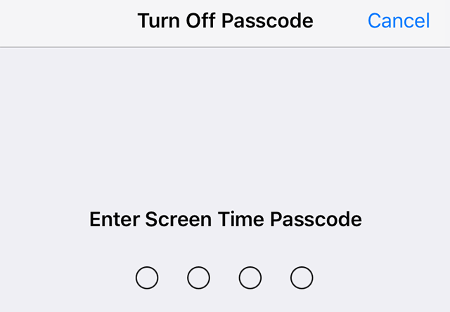 will a factory reset restore my iphone restriction passcode