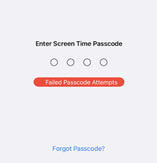 How to Reset Screen Time Passcode After 10 Failed Attempts