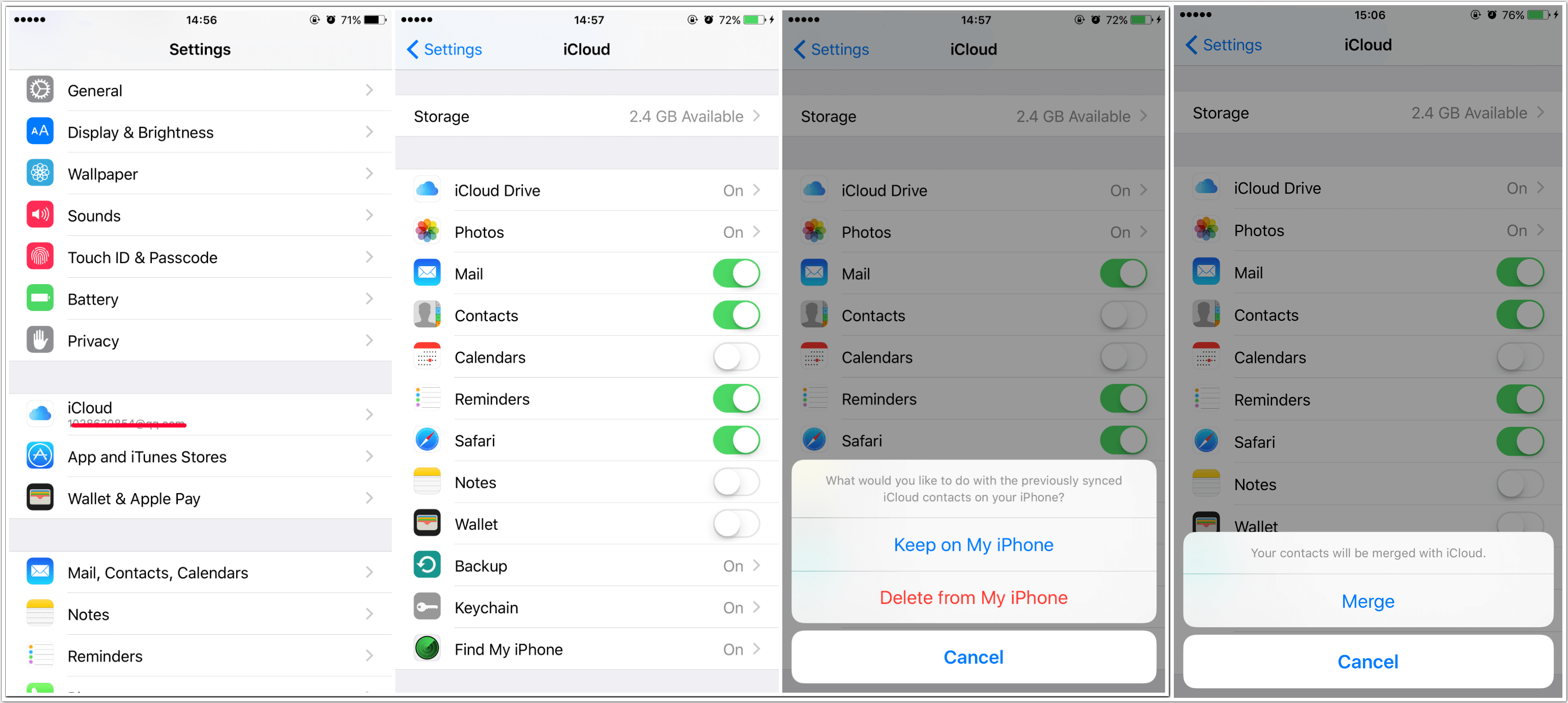 How to Restore Contacts from iCloud to iPhone