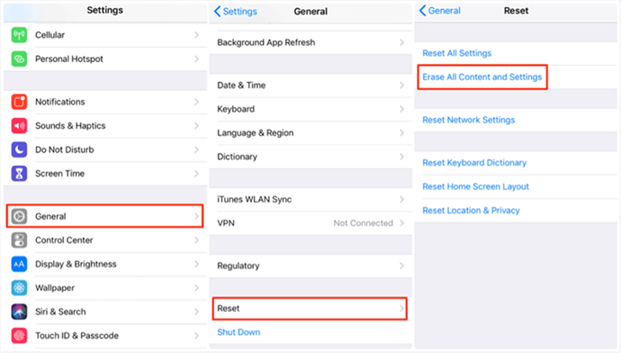 how to backup iphone to icloud from the phone