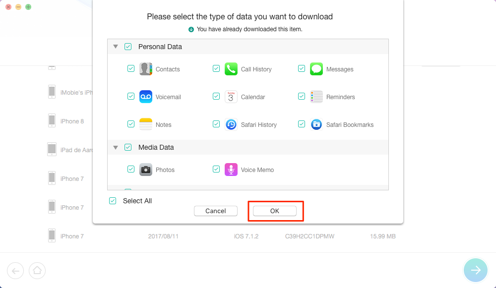How to Restore iPhone from iCloud Backup without Erasing – Step 2