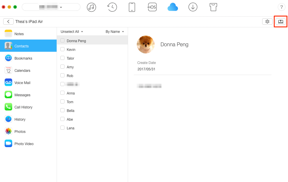 How to Transfer Data from iCloud Backup – Step 4