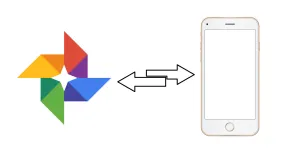 Transfer photos from Google Photos to Gallery