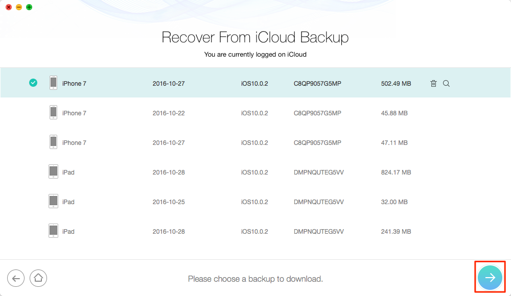 How to Restore iPhone Photos from iCloud with PhoneRescue