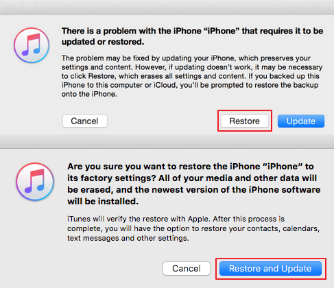 Restore Your iPhone with iTunes
