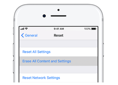 Erase Your iPhone so You can Set it Up Afresh