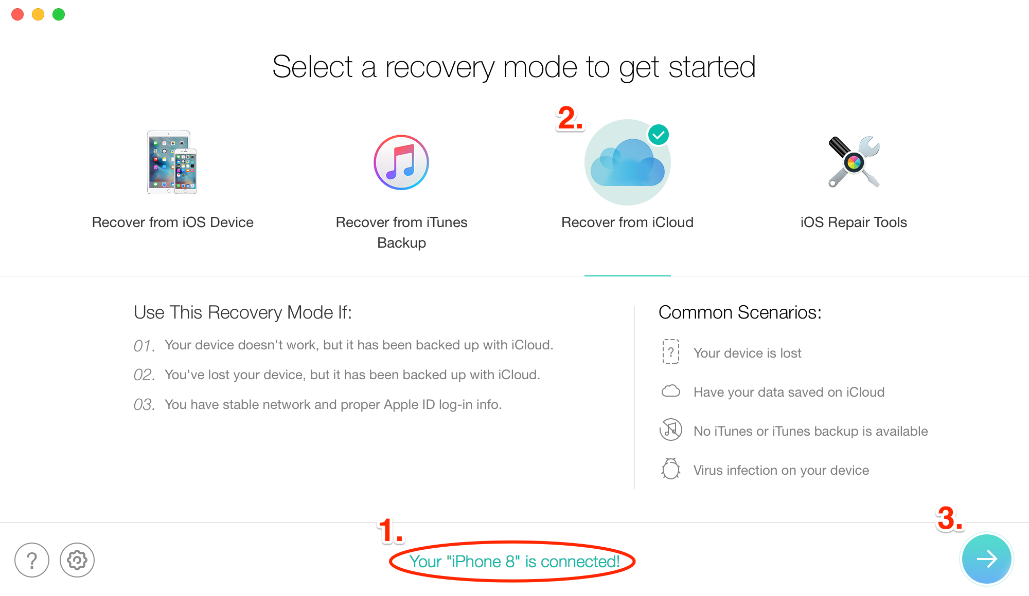 icloud extractor recovery photos