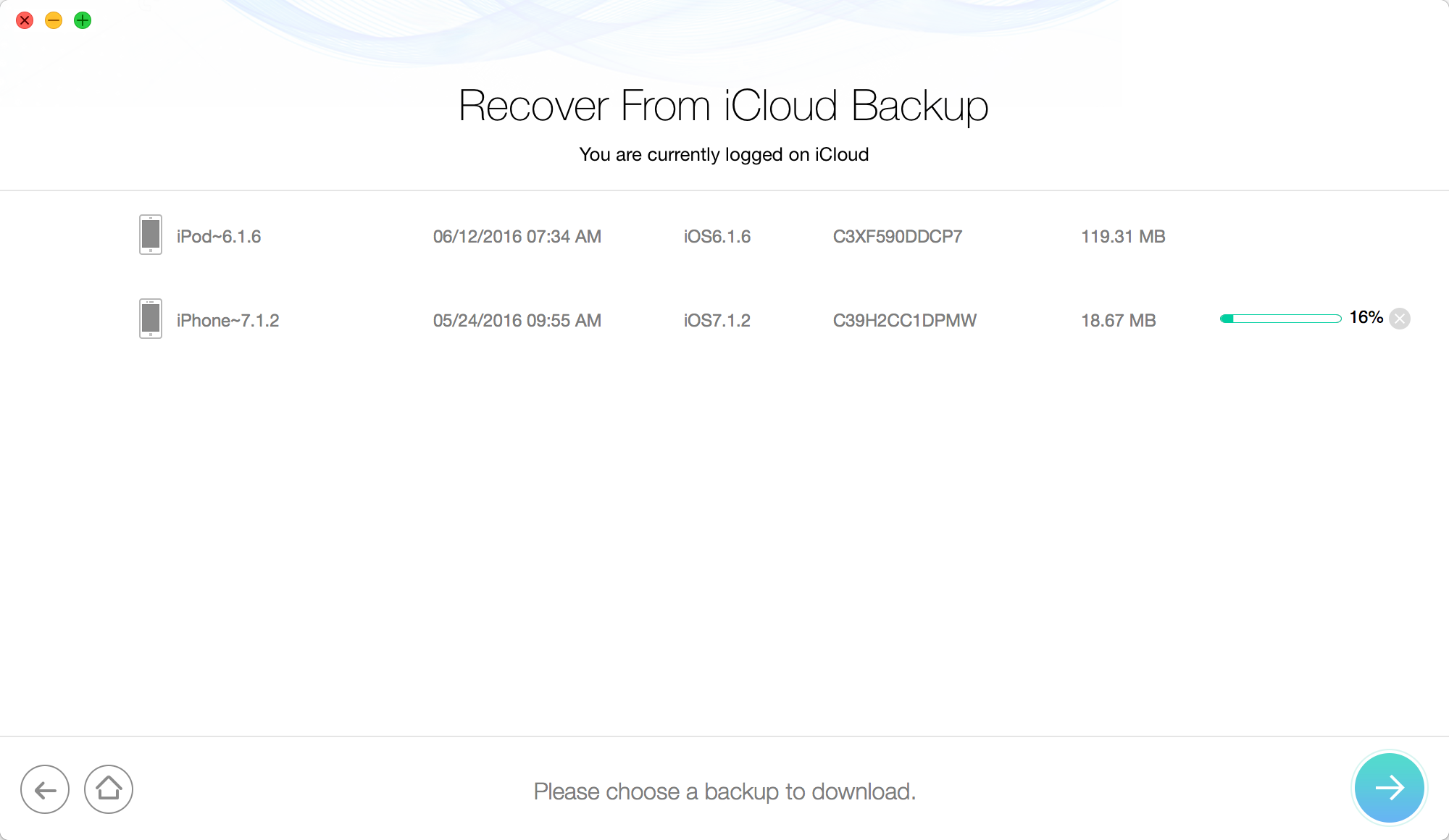 Retrieve Deleted iPhone Texts with iCloud