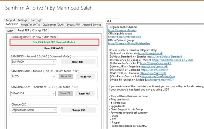 Start FRP Bypass Process